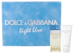 DOLCE and GABBANA DELUXE LIGHT BLUE GIFT SET (2