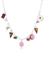Dolci Gioie Sterling Silver Charm Necklace