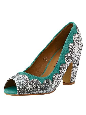Dolcis Glitter Court Shoe