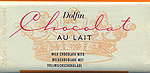 Dolfin Au Lait, Milk chocolate bar