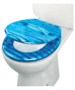 Dolphin Polyresin Toilet Seat