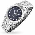 Althea - Womenand#39;s Crystal and Stainless Steel Bracelet Date Watch