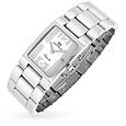 Aphrodite - Womenand#39;s White Stainless Steel Date Watch