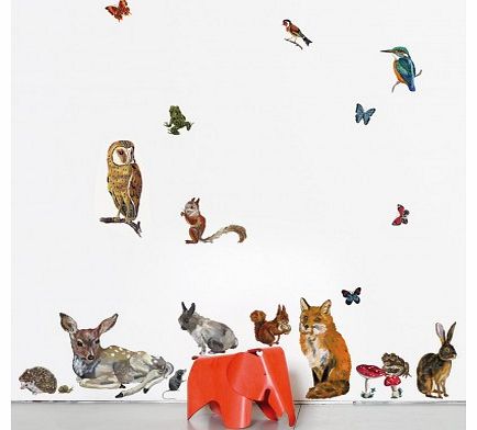 Animals sticker - 27 pieces Multicoloured `One