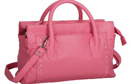 DOMO Leather Stitch Detail Twin Handle