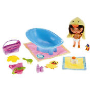 Dora the Explorer Baby Dora Bathtime Playset