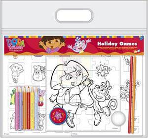 Dora The Explorer Copywrite Dora Holiday Games Kit