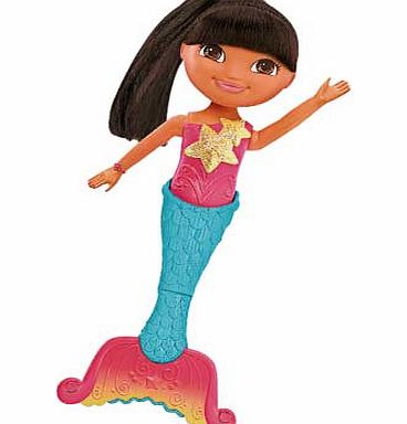 Dora the Explorer Dive and Swim Mermaid Dora Doll