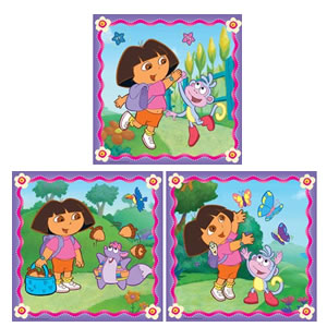 Dora The Explorer Dora Art Squares