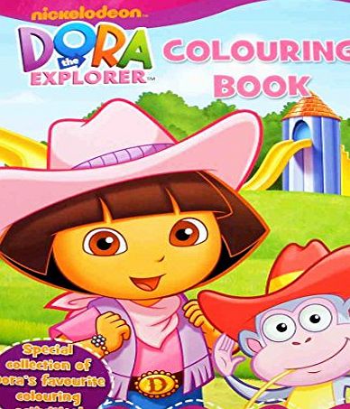 Dora the Explorer  A4 Colouring Book