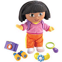 Dora the Explorer Talking Dora Surprise Doll