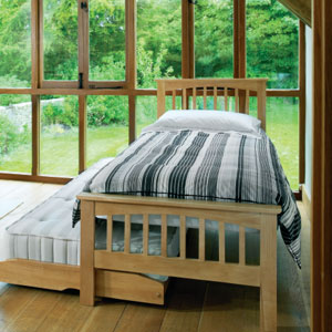 Dorlux , Heywood, 3FT Single Guest Bed - Frame Only