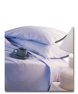 Dorma Percale Collection King Size Fitted Sheet - Lavender.