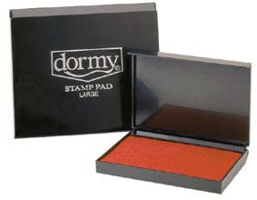 Dormy Stamp Pad 158x90mm Red