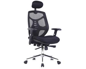 Dornoch executive chair with adjustable headrest
