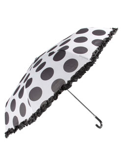 Black and white spot umbrella