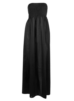 Dorothy Perkins Black bandeau maxi dress