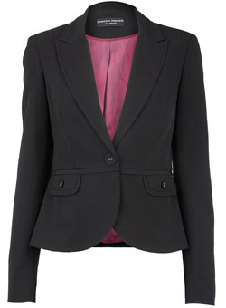 Dorothy Perkins Black button jacket