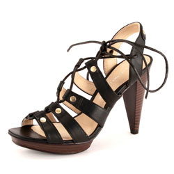 Dorothy Perkins Black lace up shoes