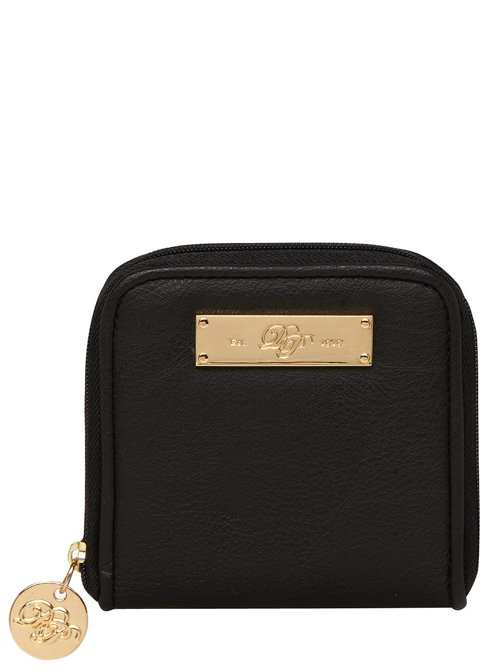 Black mini zip around purse 18338801