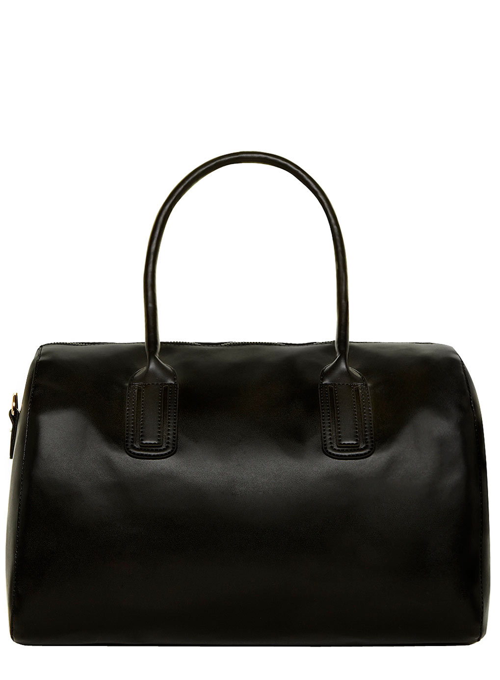 Black oversize bowler bag 18344601