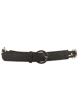 Dorothy Perkins Black ring weave belt