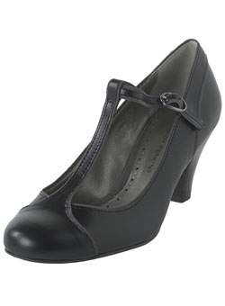 Dorothy Perkins Black T-bar shoes