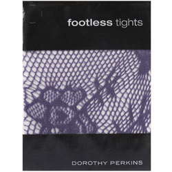 Blackberry footless tights