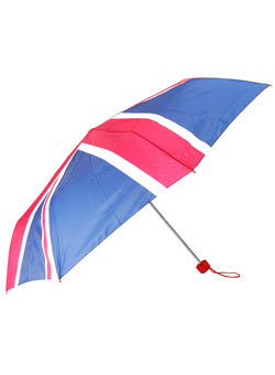 Blue Union Jack umbrella