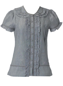 Dorothy Perkins Blue/white shirt