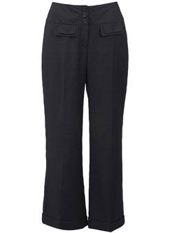 Charcoal check trousers