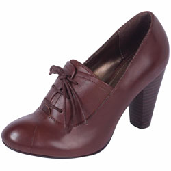 Dorothy Perkins Chocolate lace up shoes