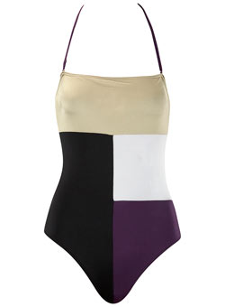 Dorothy Perkins Colour block swimsuit