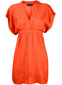 Dorothy Perkins Coral tie back tunic