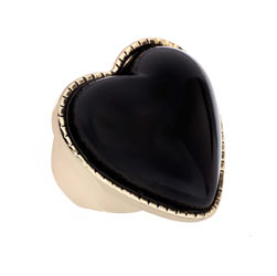 Dorothy Perkins Domed heart ring