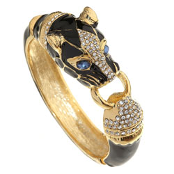 Dorothy Perkins Enamel Panther cuff