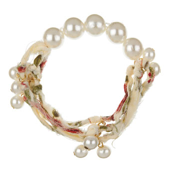 Dorothy Perkins Fabric floral stretch bracelet