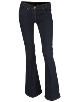 Dorothy Perkins Indigo skinny flare jeans