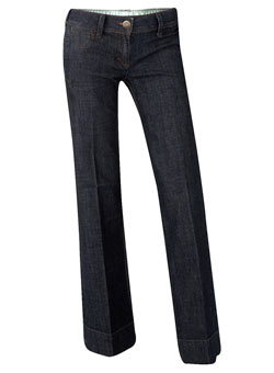 Dorothy Perkins Indigo wide leg jeans
