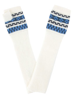 Ivory armwarmers