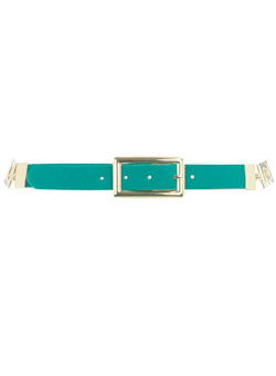 Jade suede vintage belt