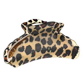Leopard print claw