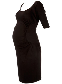 Dorothy Perkins Maternity black tube dress