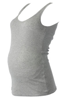 Dorothy Perkins Maternity grey rib vest