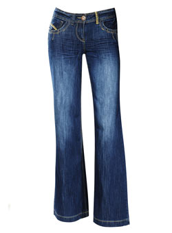 Dorothy Perkins Mid blue boy fit jeans