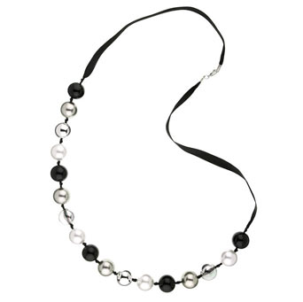 Dorothy Perkins Mixed bead multirow necklace