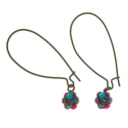 Multi-colour Drop earrings