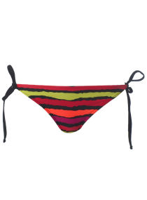 Dorothy Perkins Multi stripe tie-side bikini bottoms