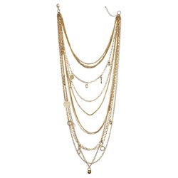 Dorothy Perkins Multirow Chain Necklace