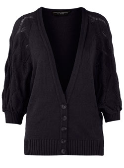 Dorothy Perkins Navy soft knit cardigan